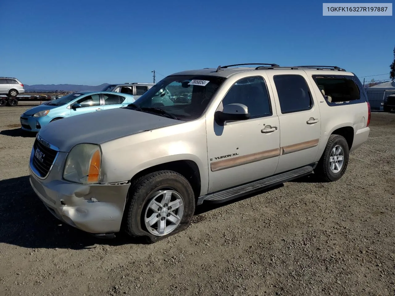 2007 GMC Yukon Xl K1500 VIN: 1GKFK16327R197887 Lot: 78058054