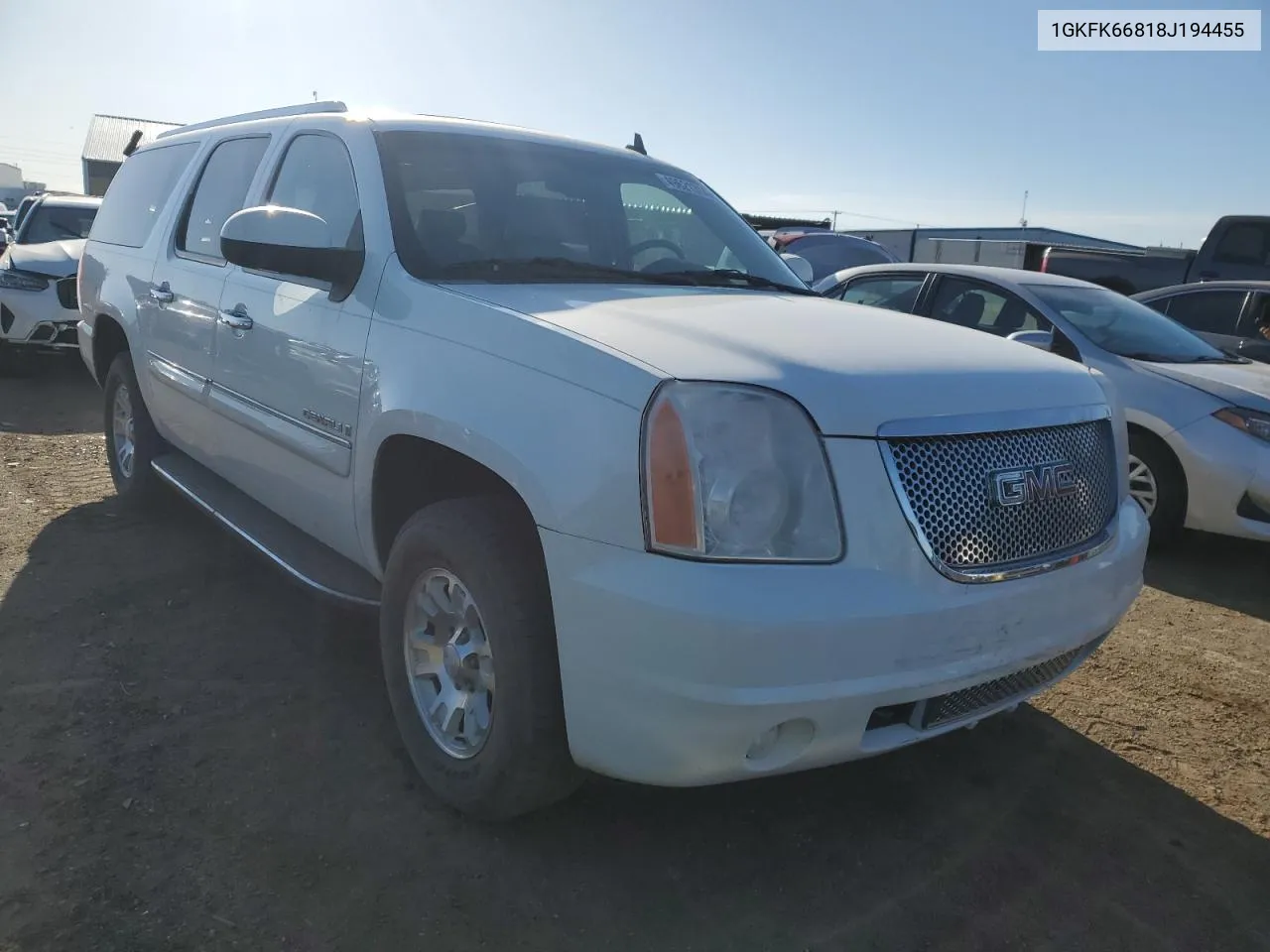 2008 GMC Yukon Xl Denali VIN: 1GKFK66818J194455 Lot: 49621314