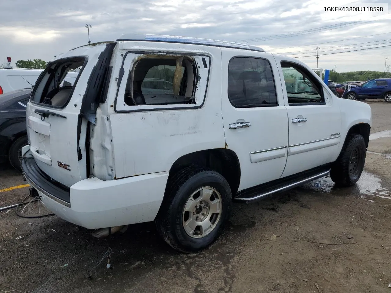 2008 GMC Yukon Denali VIN: 1GKFK63808J118598 Lot: 57465874