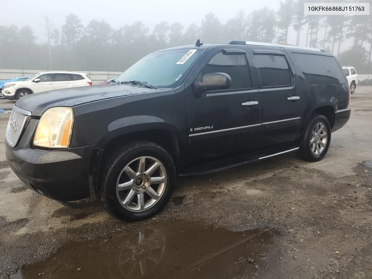 2008 GMC Yukon Xl Denali VIN: 1GKFK66868J151763 Lot: 60243464