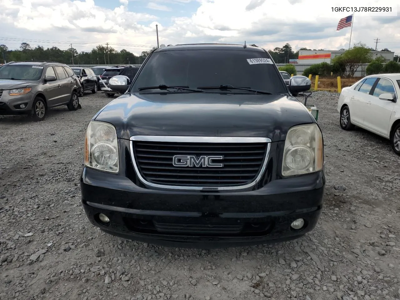 2008 GMC Yukon VIN: 1GKFC13J78R229931 Lot: 61389524