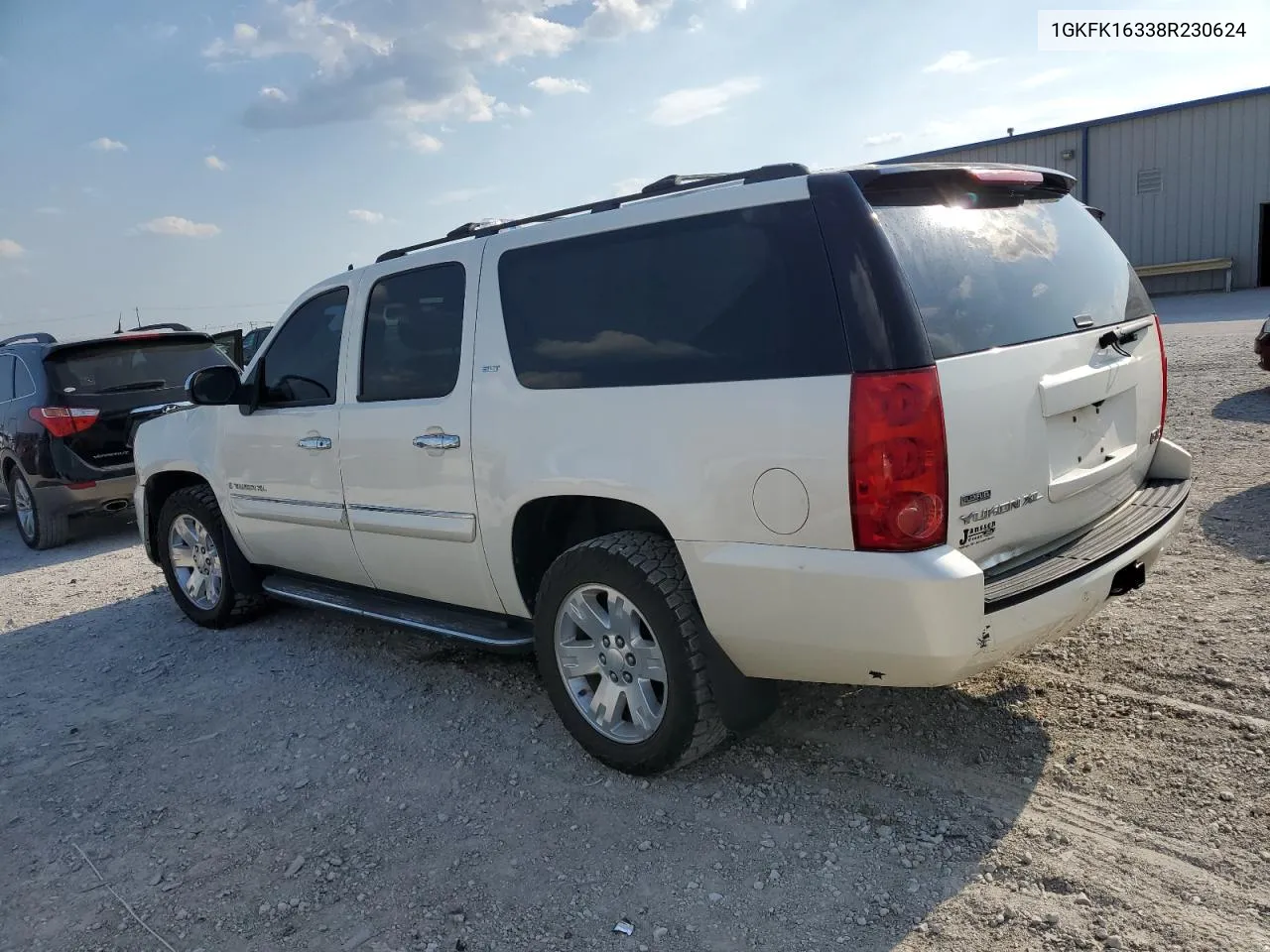 2008 GMC Yukon Xl K1500 VIN: 1GKFK16338R230624 Lot: 62728084