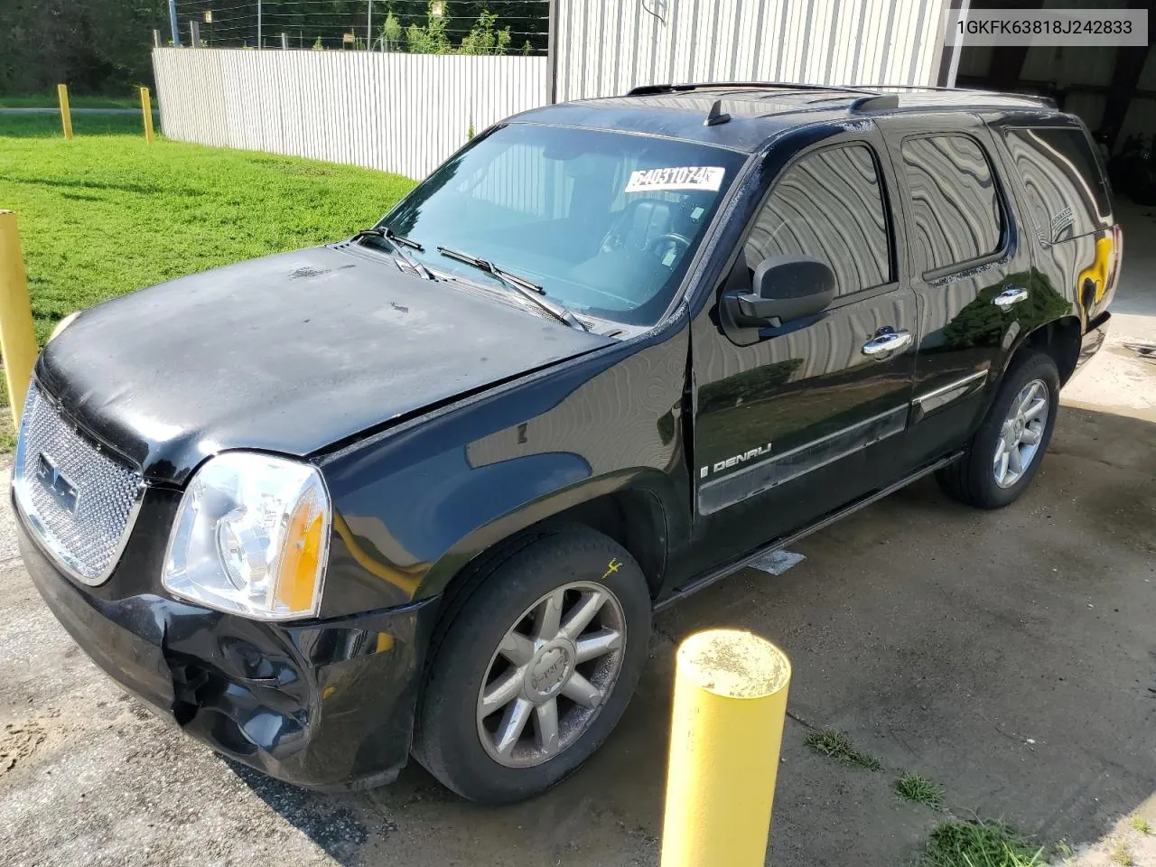 1GKFK63818J242833 2008 GMC Yukon Denali