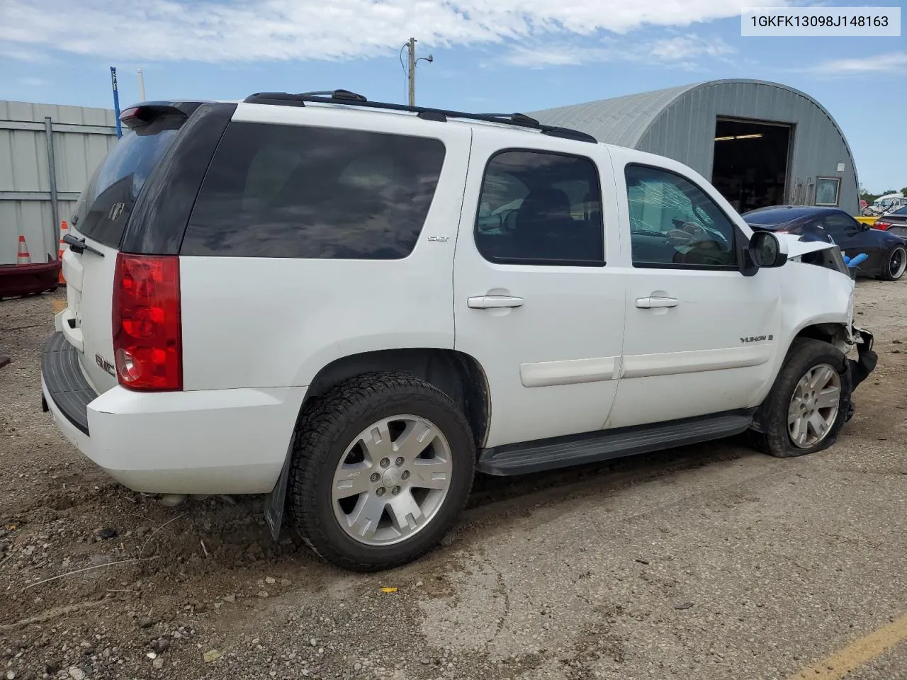 2008 GMC Yukon VIN: 1GKFK13098J148163 Lot: 67848064