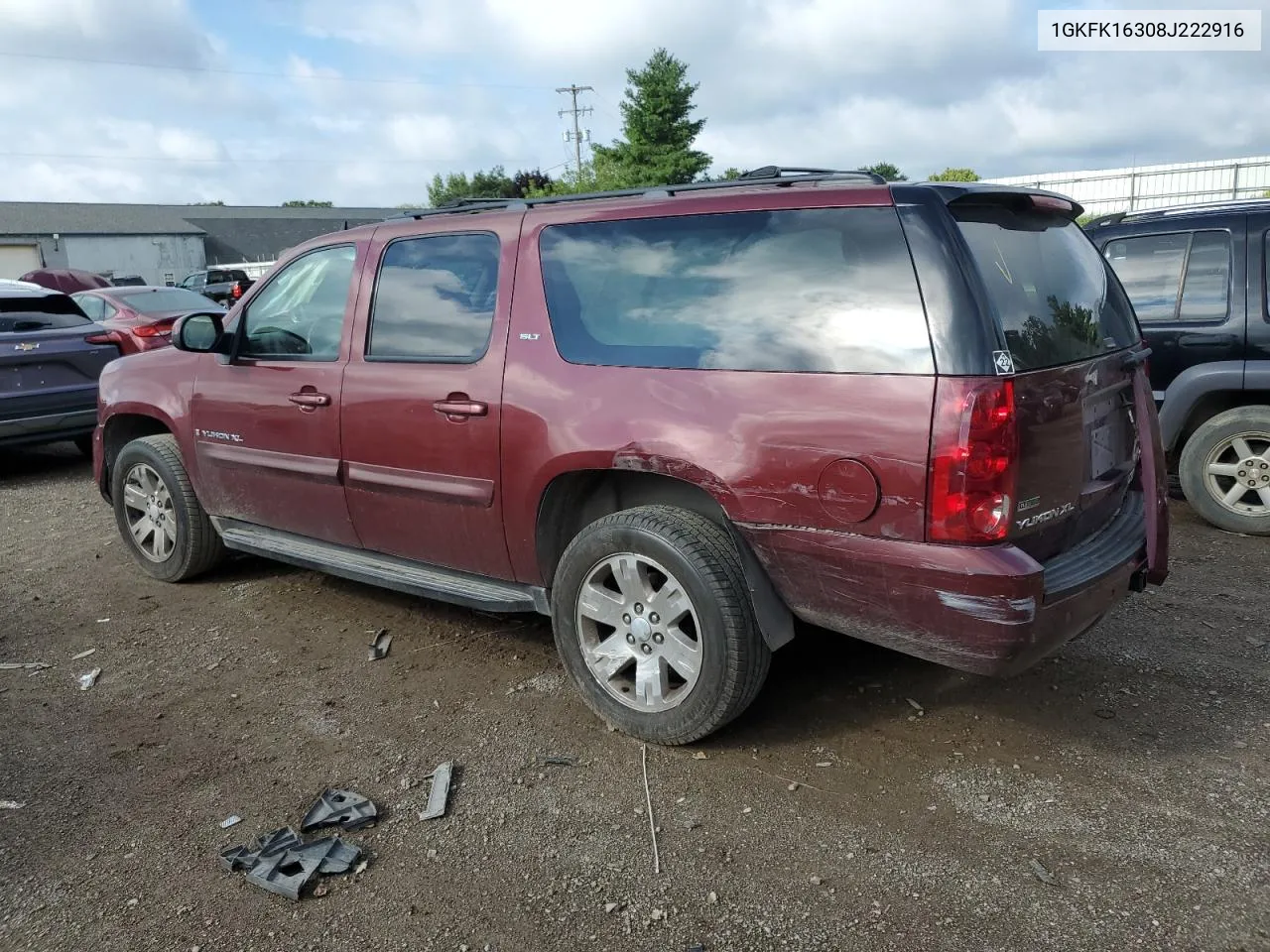 1GKFK16308J222916 2008 GMC Yukon Xl K1500