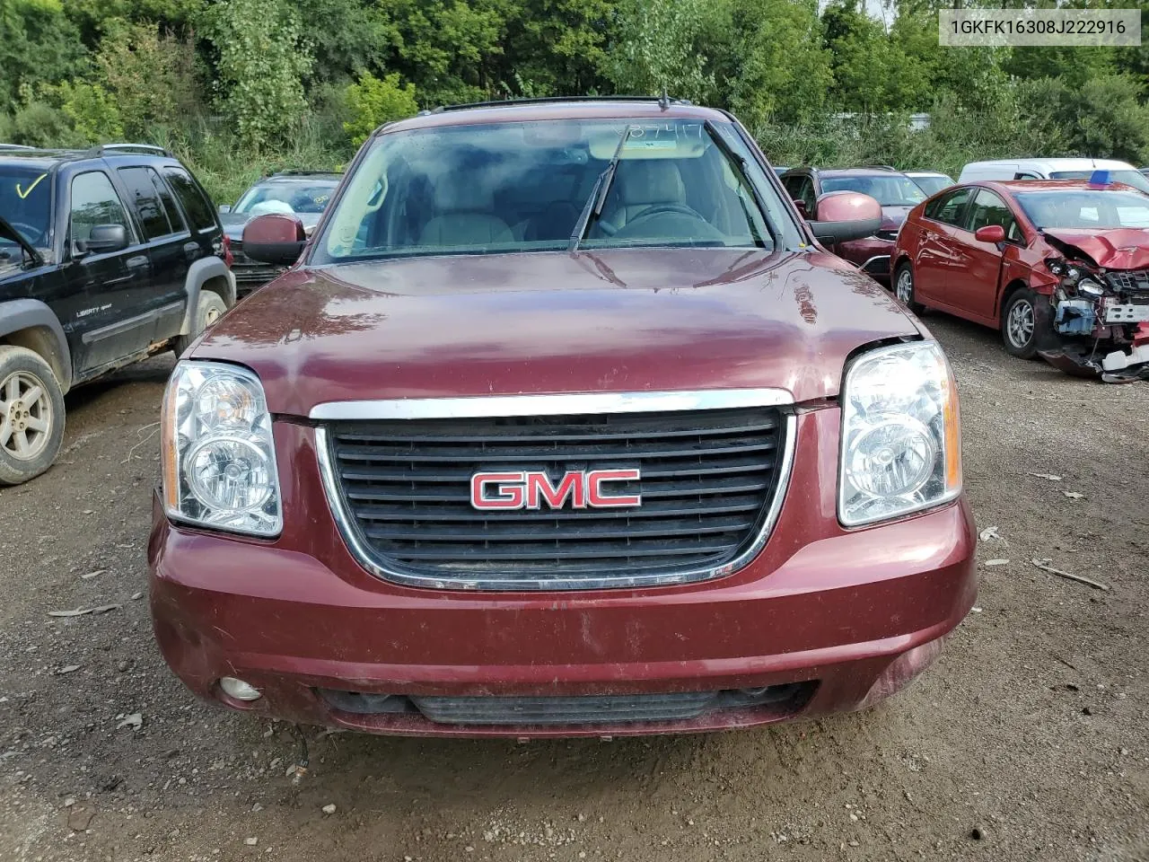 2008 GMC Yukon Xl K1500 VIN: 1GKFK16308J222916 Lot: 68741744