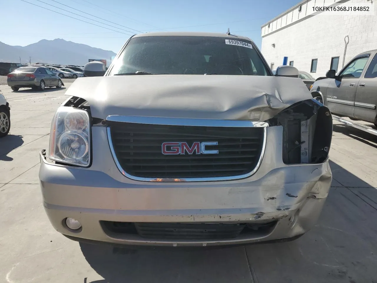 2008 GMC Yukon Xl K1500 VIN: 1GKFK16368J184852 Lot: 69397044