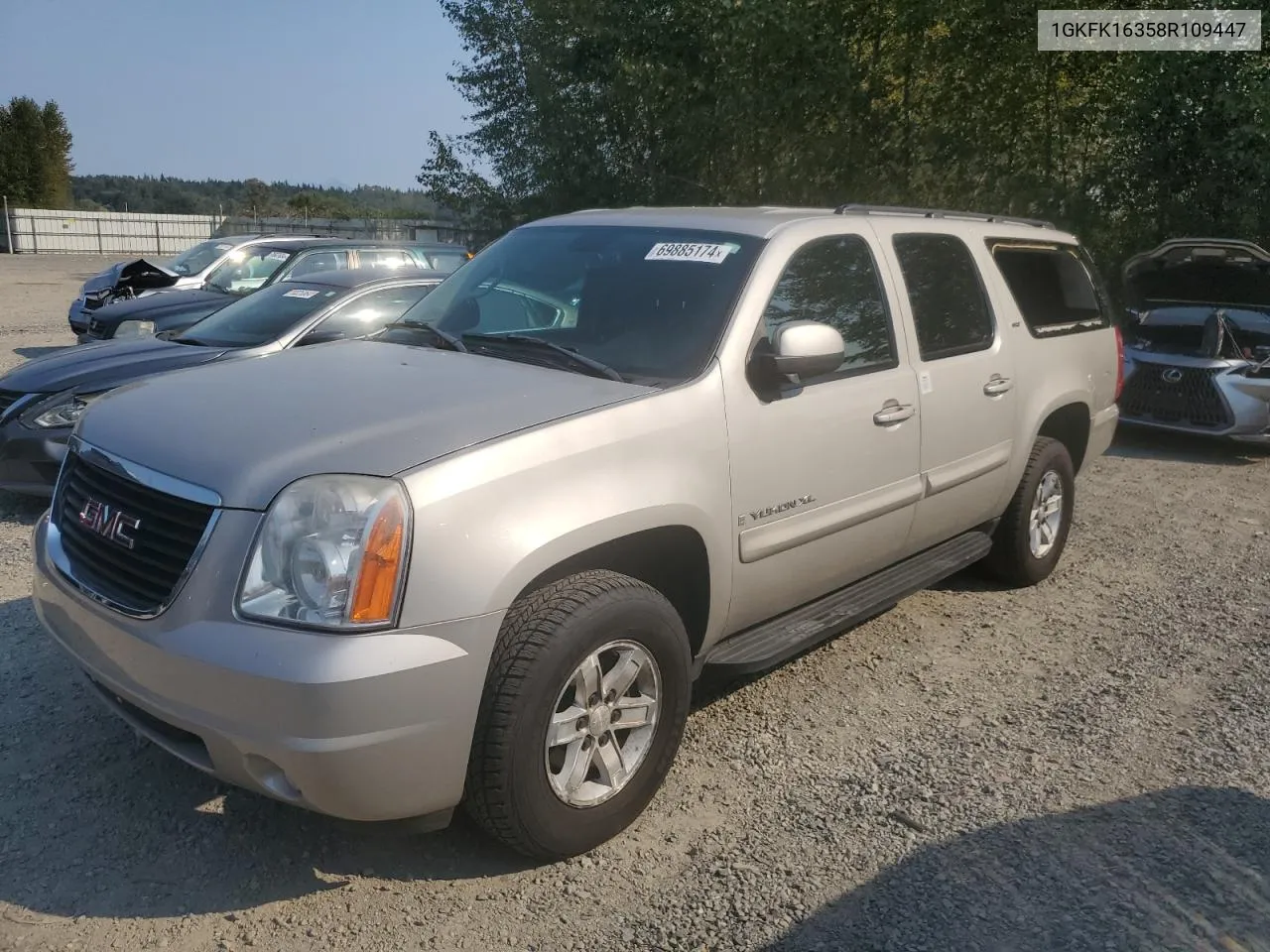 2008 GMC Yukon Xl K1500 VIN: 1GKFK16358R109447 Lot: 69885174