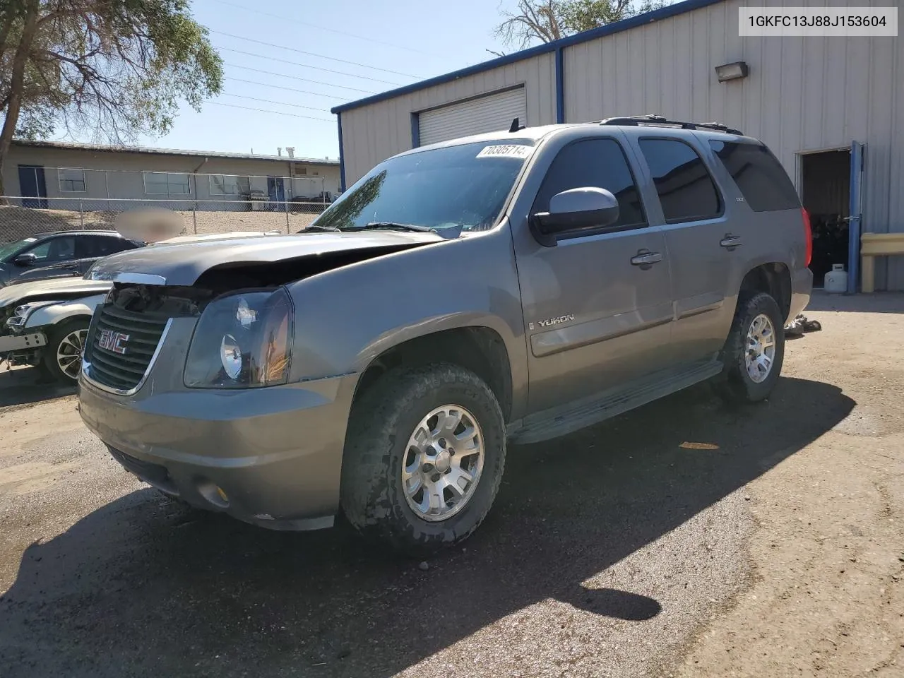 2008 GMC Yukon VIN: 1GKFC13J88J153604 Lot: 70305714