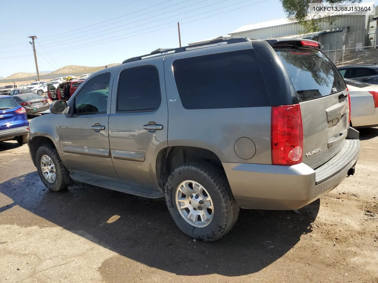 2008 GMC Yukon VIN: 1GKFC13J88J153604 Lot: 70305714