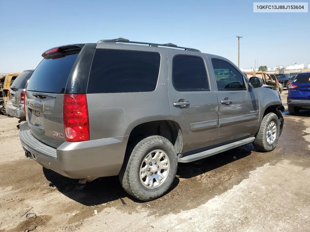 2008 GMC Yukon VIN: 1GKFC13J88J153604 Lot: 70305714