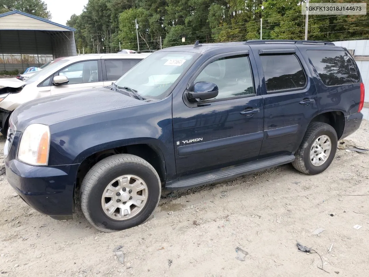 2008 GMC Yukon VIN: 1GKFK13018J144673 Lot: 71287664