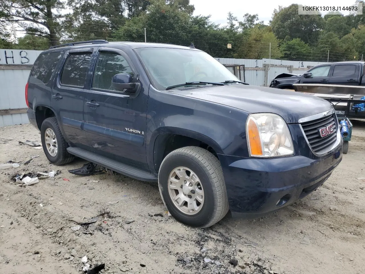 2008 GMC Yukon VIN: 1GKFK13018J144673 Lot: 71287664