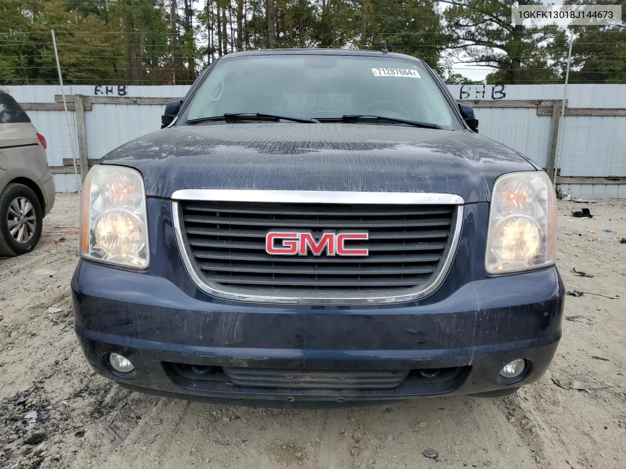 2008 GMC Yukon VIN: 1GKFK13018J144673 Lot: 71287664