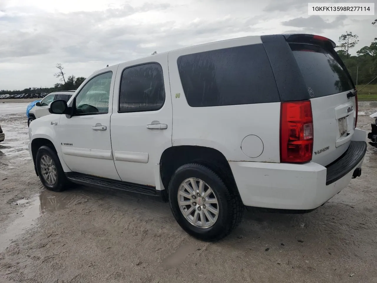 2008 GMC Yukon Hybrid VIN: 1GKFK13598R277114 Lot: 73126504