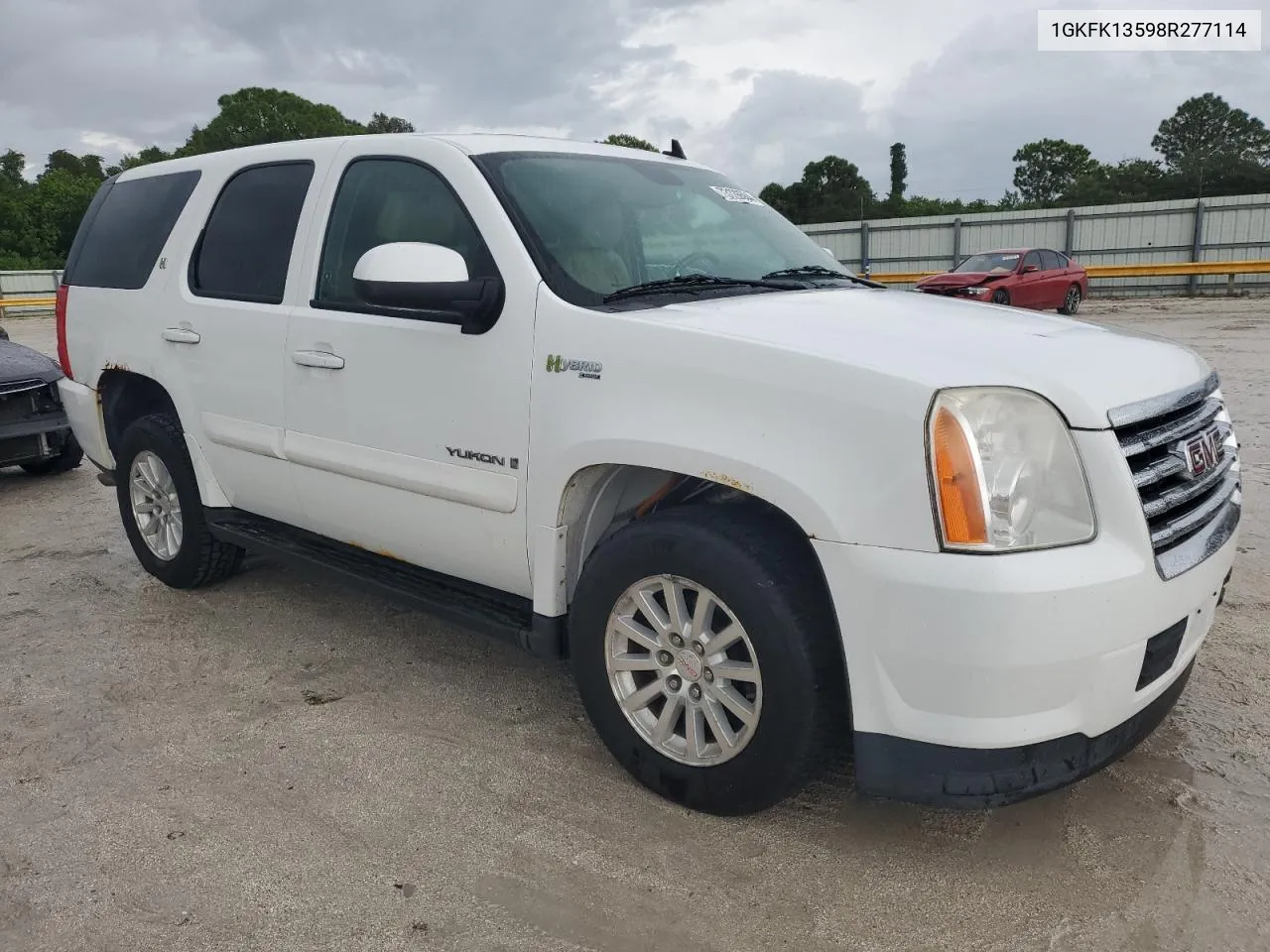 2008 GMC Yukon Hybrid VIN: 1GKFK13598R277114 Lot: 73126504