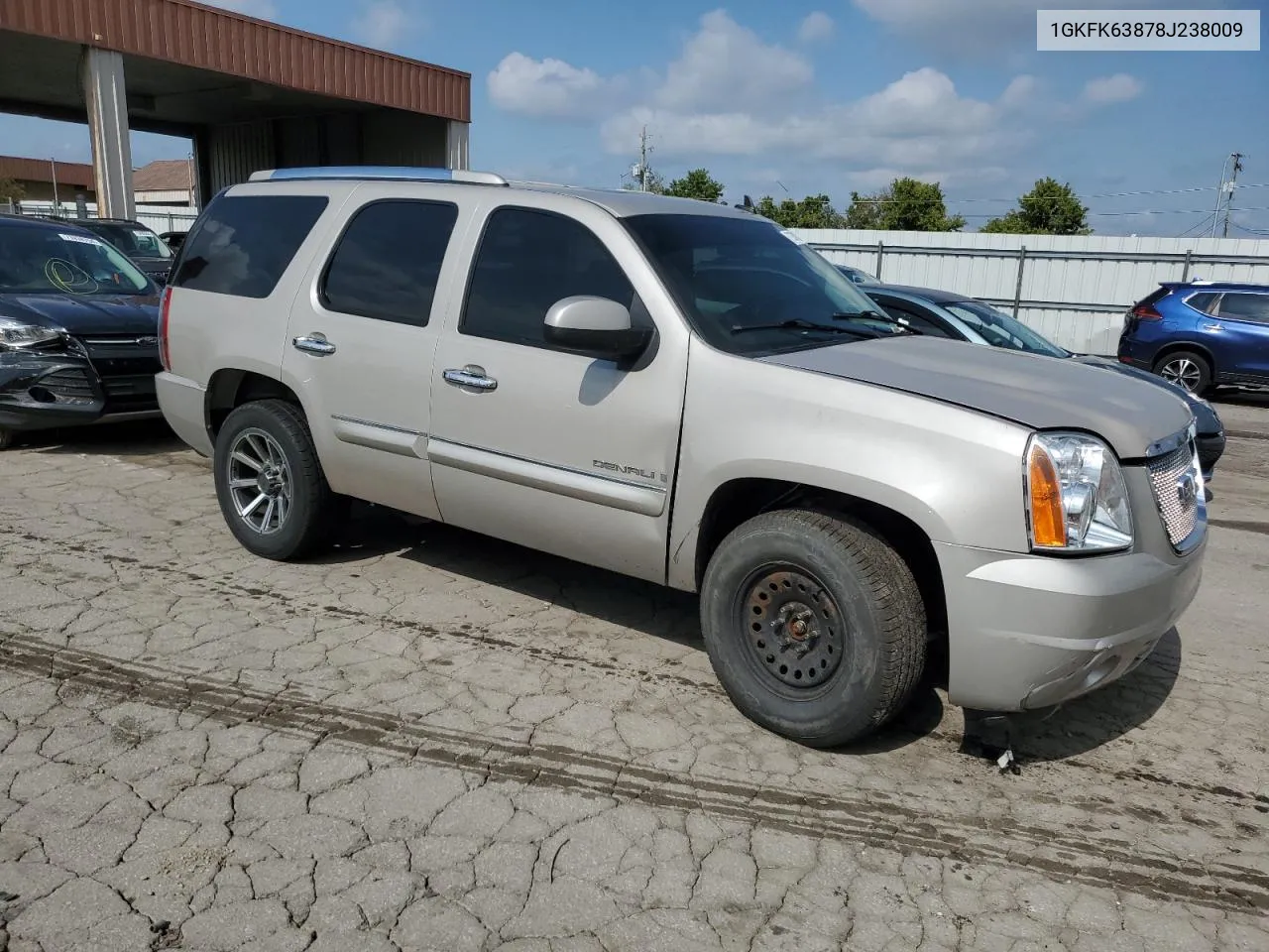 2008 GMC Yukon Denali VIN: 1GKFK63878J238009 Lot: 73301804