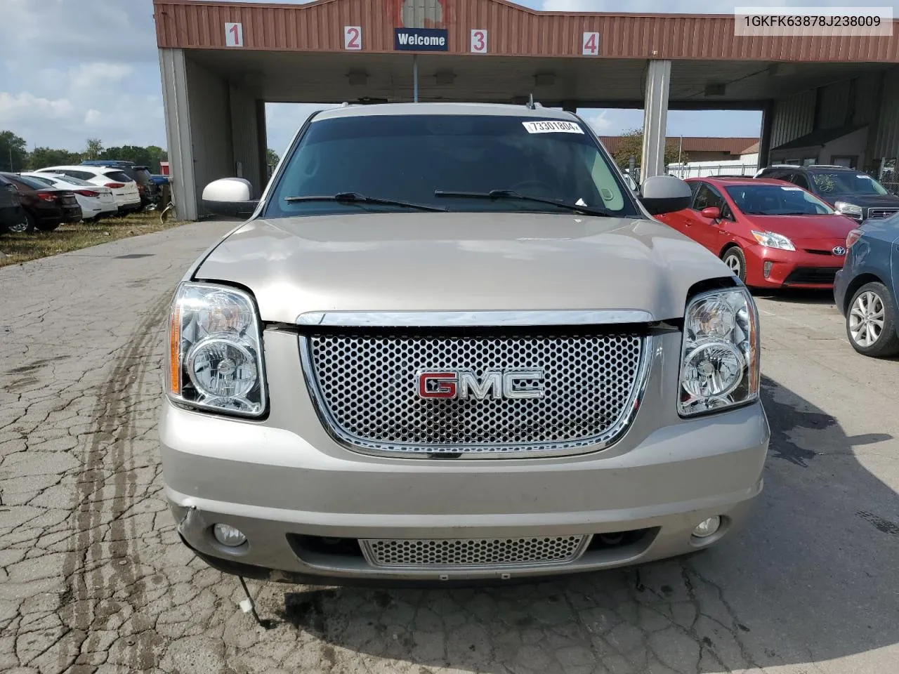 2008 GMC Yukon Denali VIN: 1GKFK63878J238009 Lot: 73301804