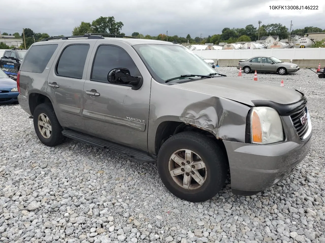 2008 GMC Yukon VIN: 1GKFK13008J146222 Lot: 73406554