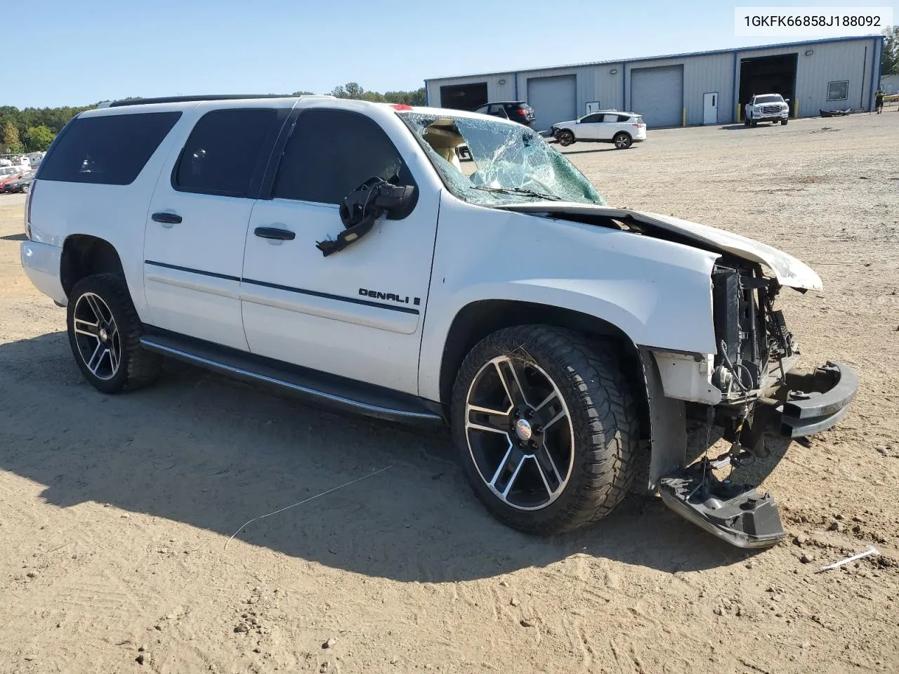 1GKFK66858J188092 2008 GMC Yukon Xl Denali