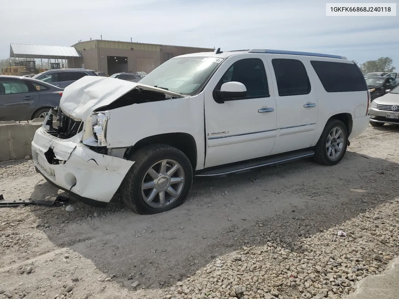 1GKFK66868J240118 2008 GMC Yukon Xl Denali