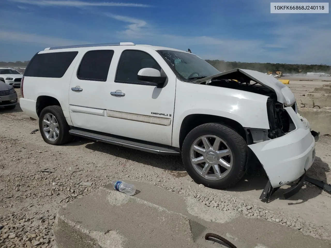 1GKFK66868J240118 2008 GMC Yukon Xl Denali