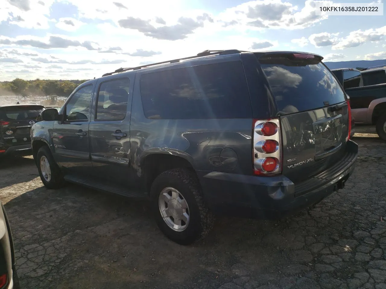 2008 GMC Yukon Xl K1500 VIN: 1GKFK16358J201222 Lot: 74222364