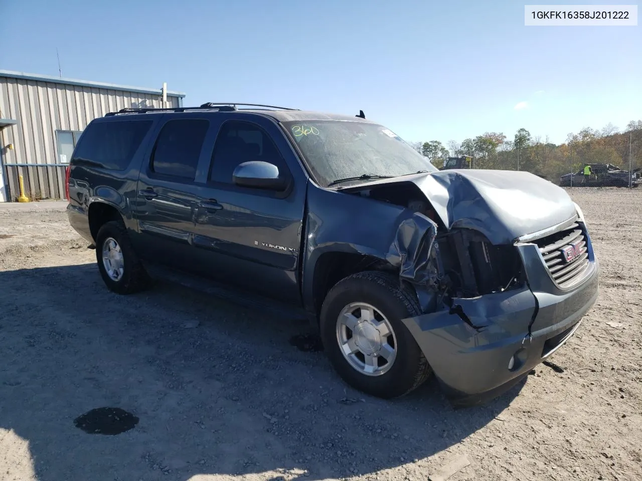 2008 GMC Yukon Xl K1500 VIN: 1GKFK16358J201222 Lot: 74222364