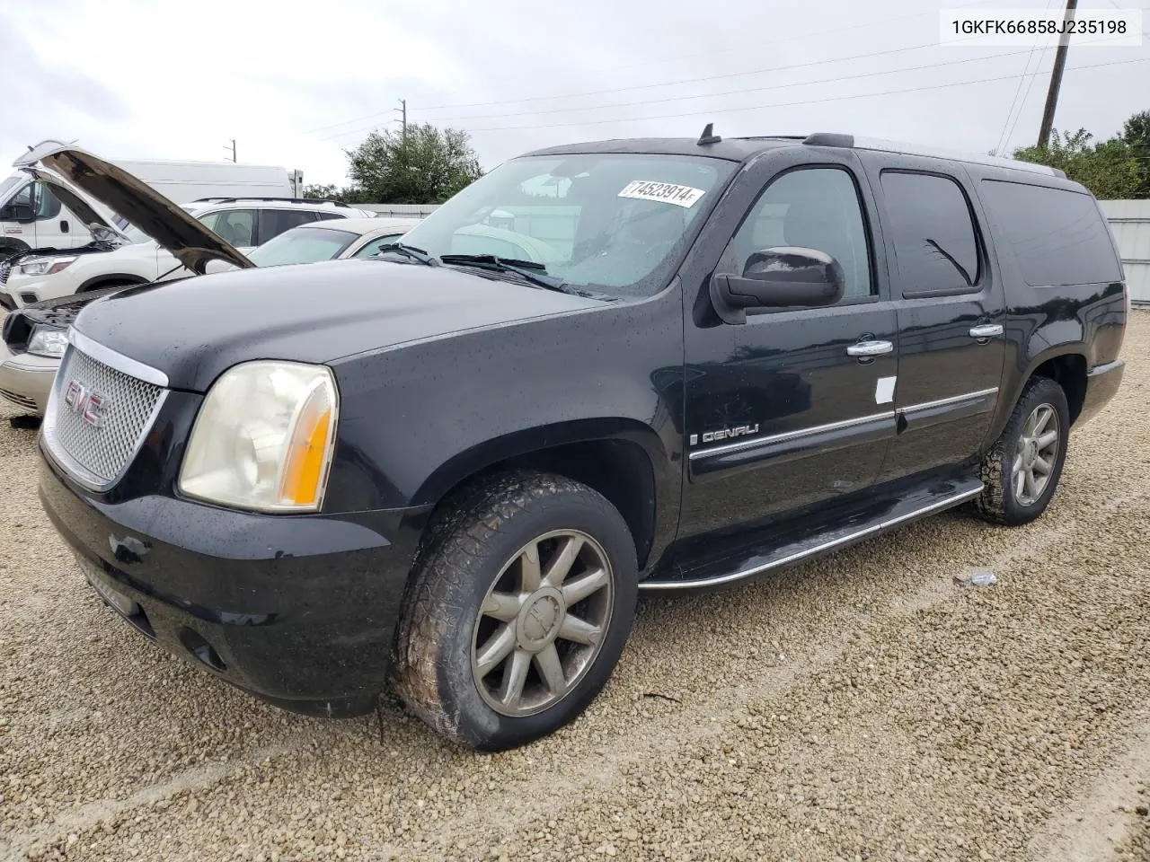 2008 GMC Yukon Xl Denali VIN: 1GKFK66858J235198 Lot: 74523914