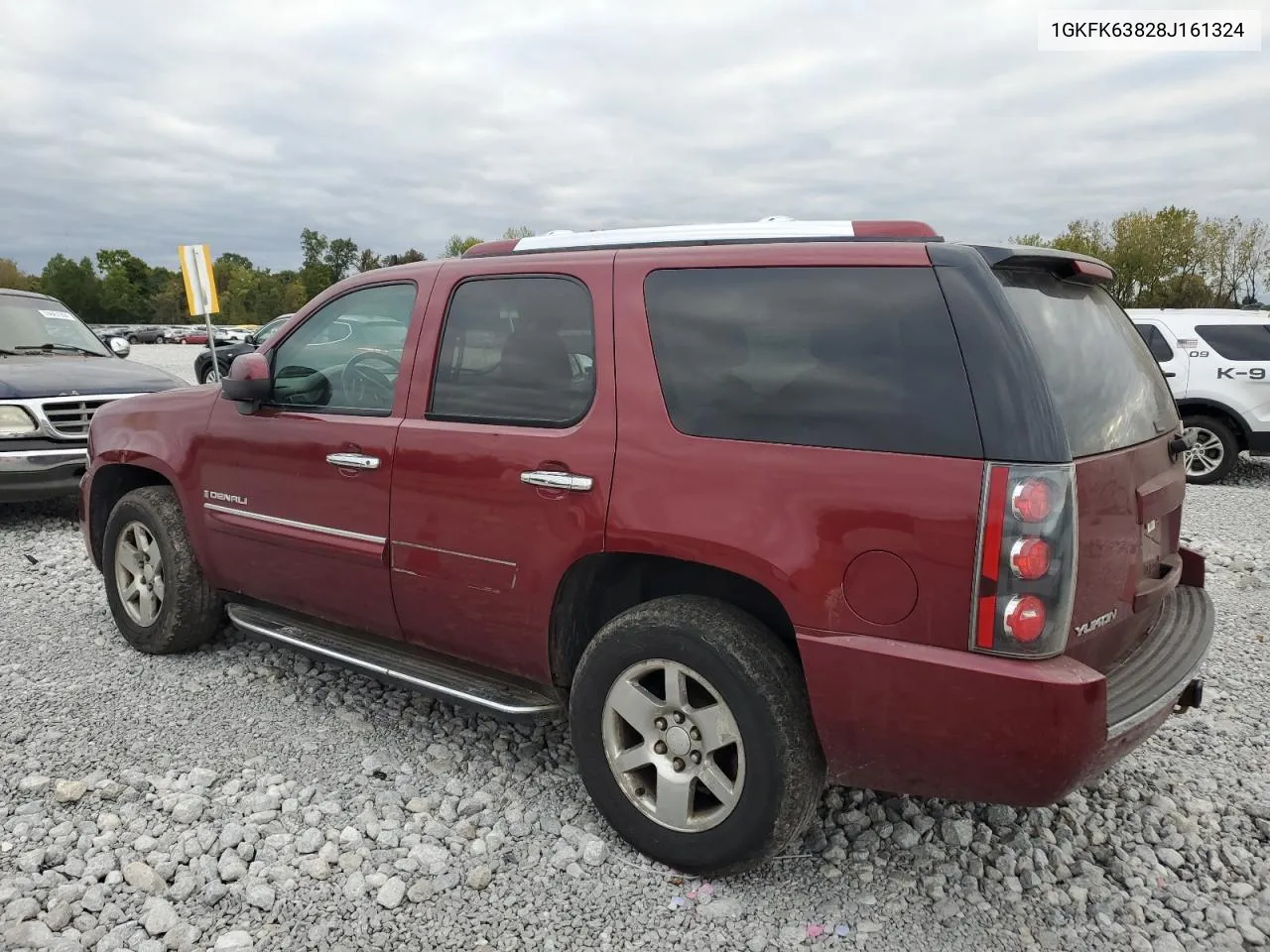 2008 GMC Yukon Denali VIN: 1GKFK63828J161324 Lot: 74827954