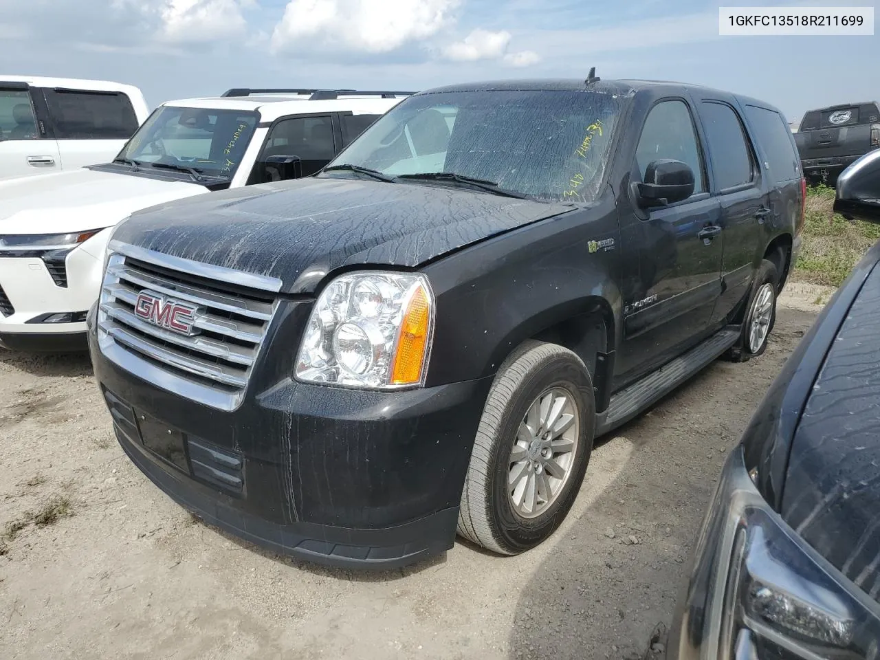 2008 GMC Yukon Hybrid VIN: 1GKFC13518R211699 Lot: 74976634