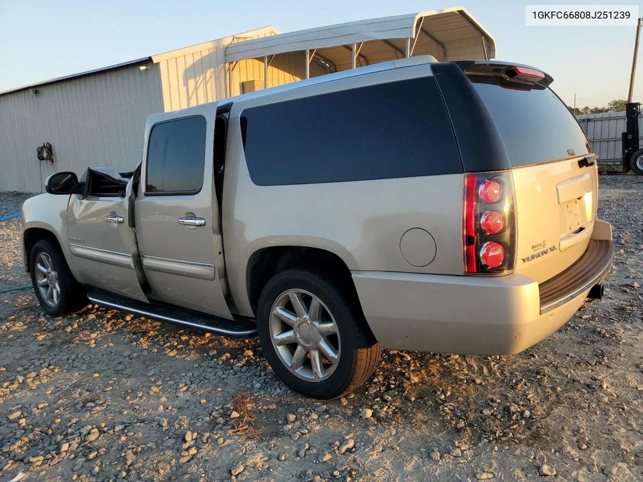 2008 GMC Yukon Xl Denali VIN: 1GKFC66808J251239 Lot: 75755134