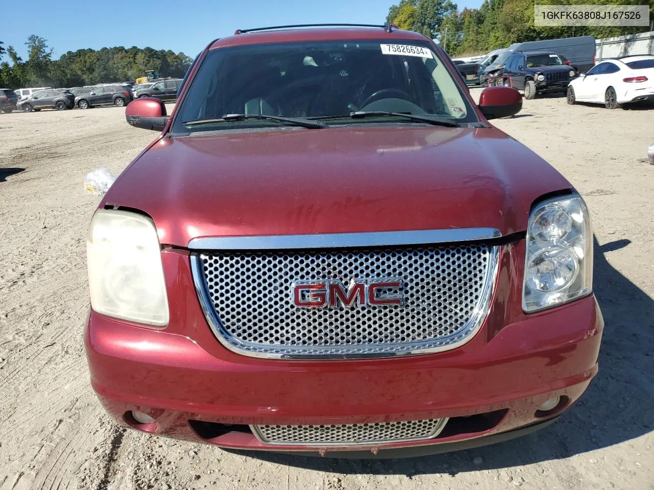 1GKFK63808J167526 2008 GMC Yukon Denali