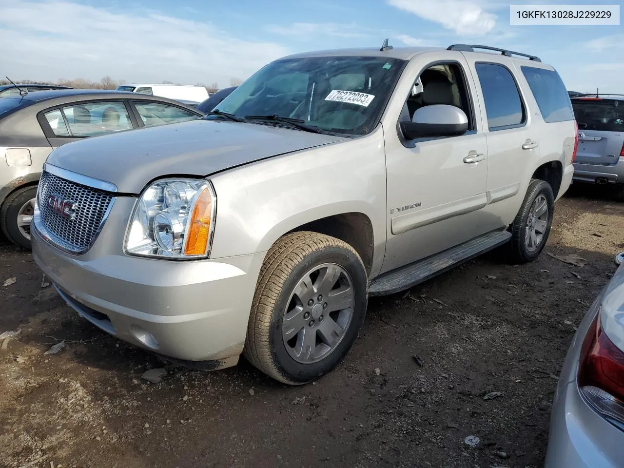 2008 GMC Yukon VIN: 1GKFK13028J229229 Lot: 76272083