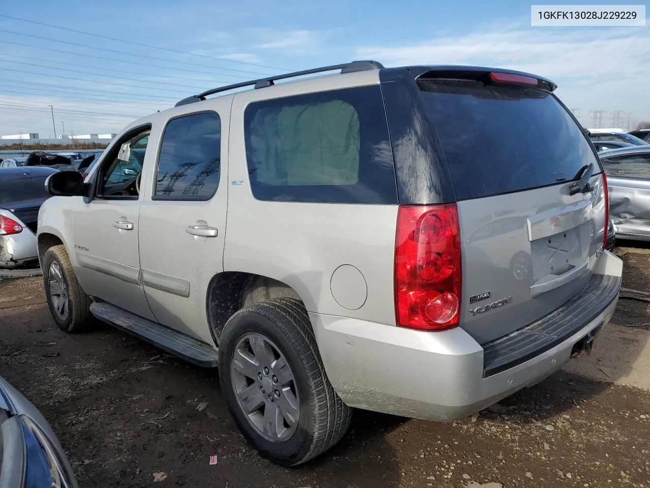 2008 GMC Yukon VIN: 1GKFK13028J229229 Lot: 76272083