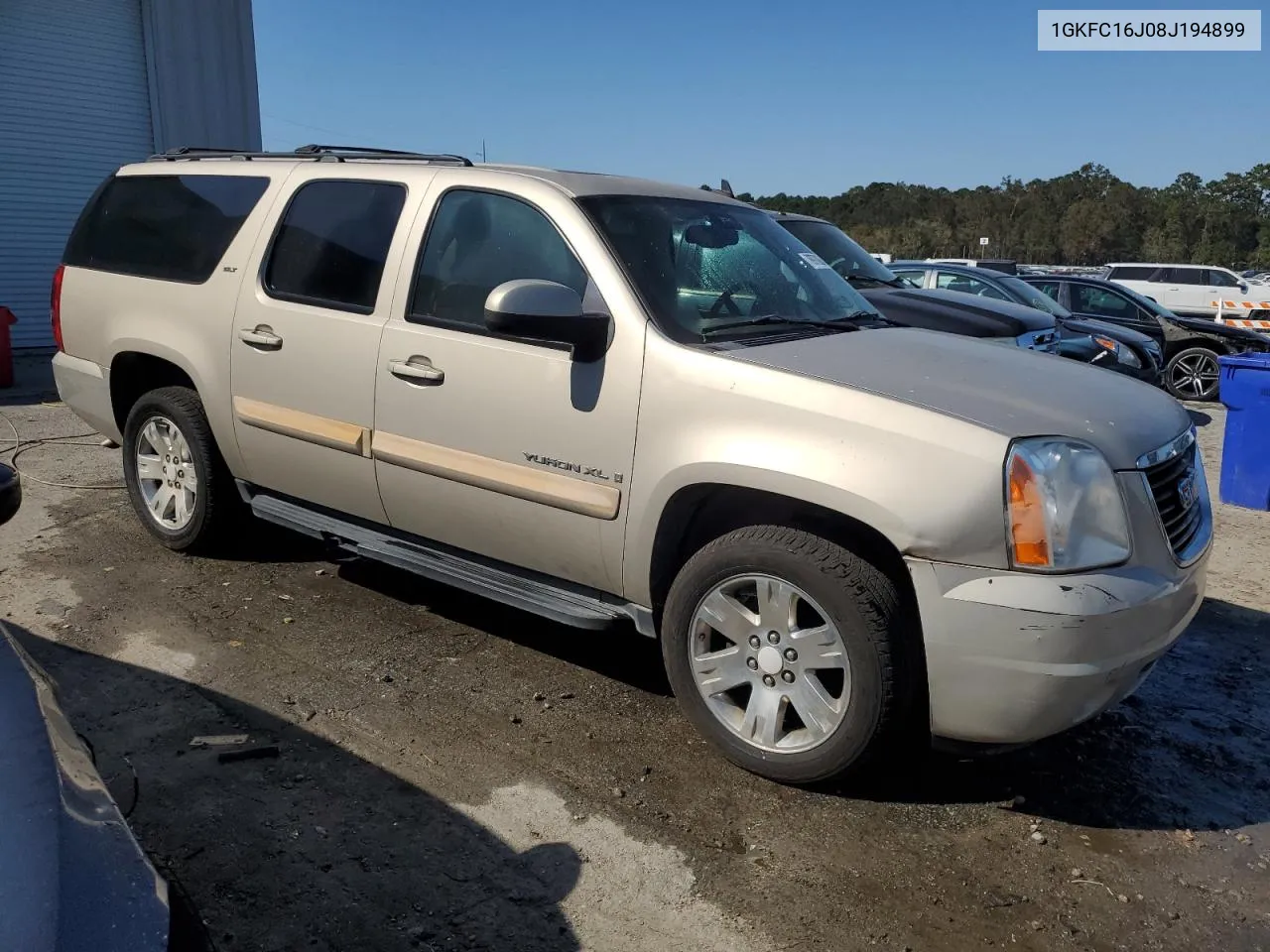 2008 GMC Yukon Xl C1500 VIN: 1GKFC16J08J194899 Lot: 76970864