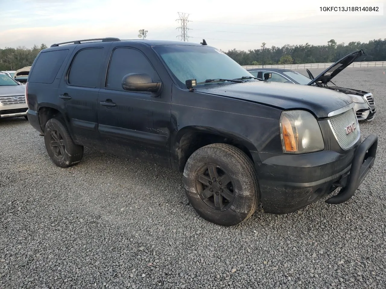 2008 GMC Yukon VIN: 1GKFC13J18R140842 Lot: 77645294