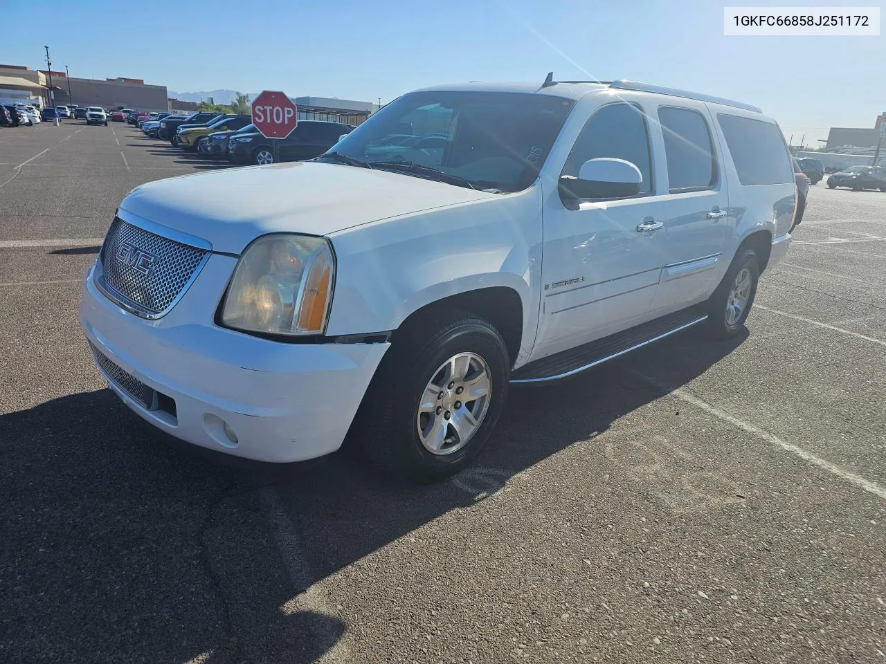 2008 GMC Yukon Xl Denali VIN: 1GKFC66858J251172 Lot: 79968564