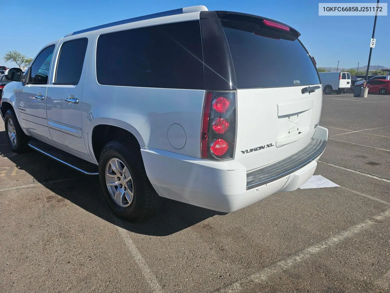 2008 GMC Yukon Xl Denali VIN: 1GKFC66858J251172 Lot: 79968564