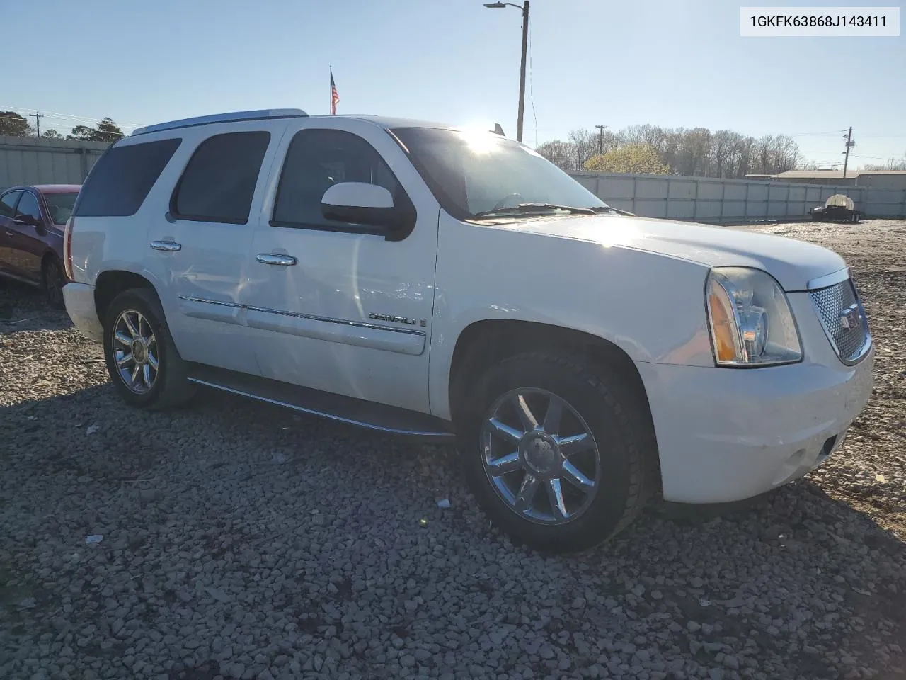 2008 GMC Yukon Denali VIN: 1GKFK63868J143411 Lot: 82620713