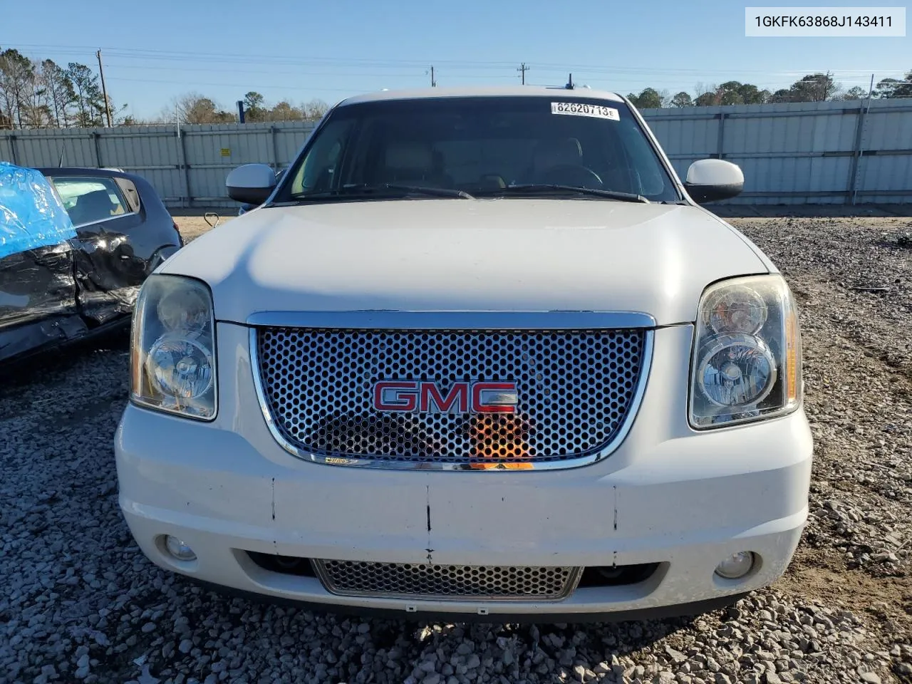 2008 GMC Yukon Denali VIN: 1GKFK63868J143411 Lot: 82620713