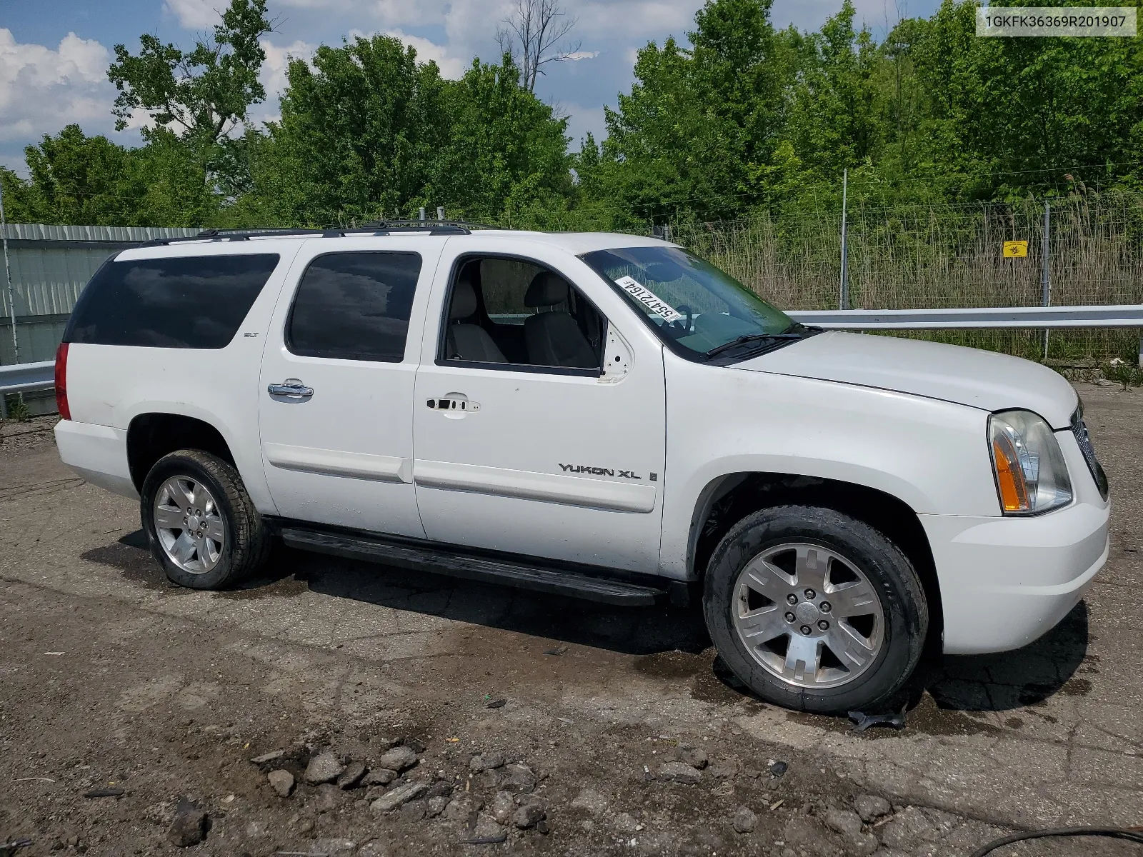 2009 GMC Yukon Xl K1500 Slt VIN: 1GKFK36369R201907 Lot: 55472164