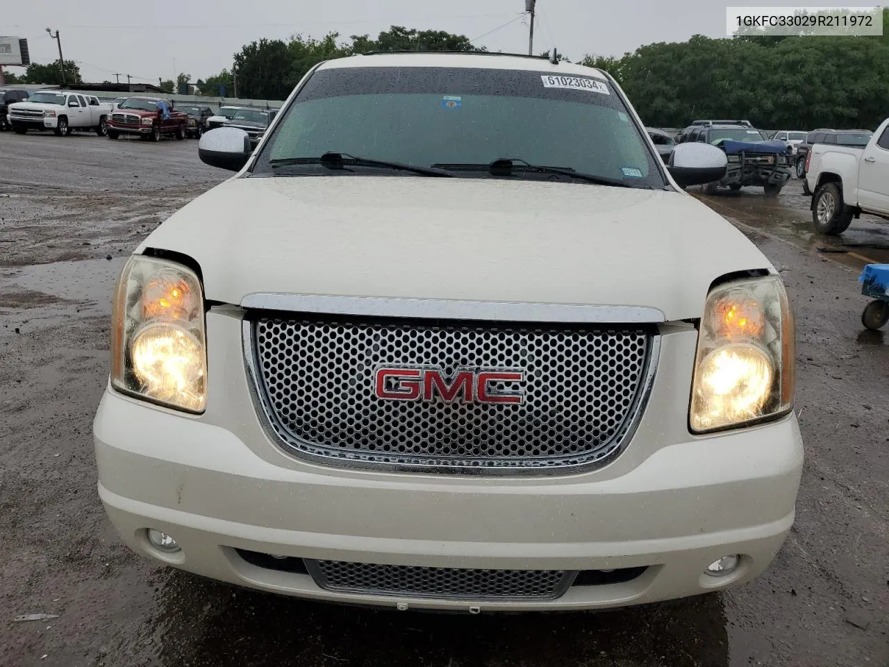 2009 GMC Yukon Slt VIN: 1GKFC33029R211972 Lot: 61023034