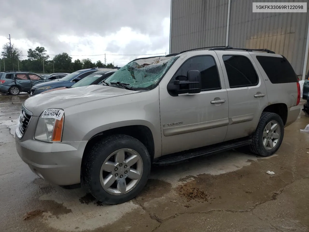 2009 GMC Yukon Slt VIN: 1GKFK33069R122098 Lot: 62324994