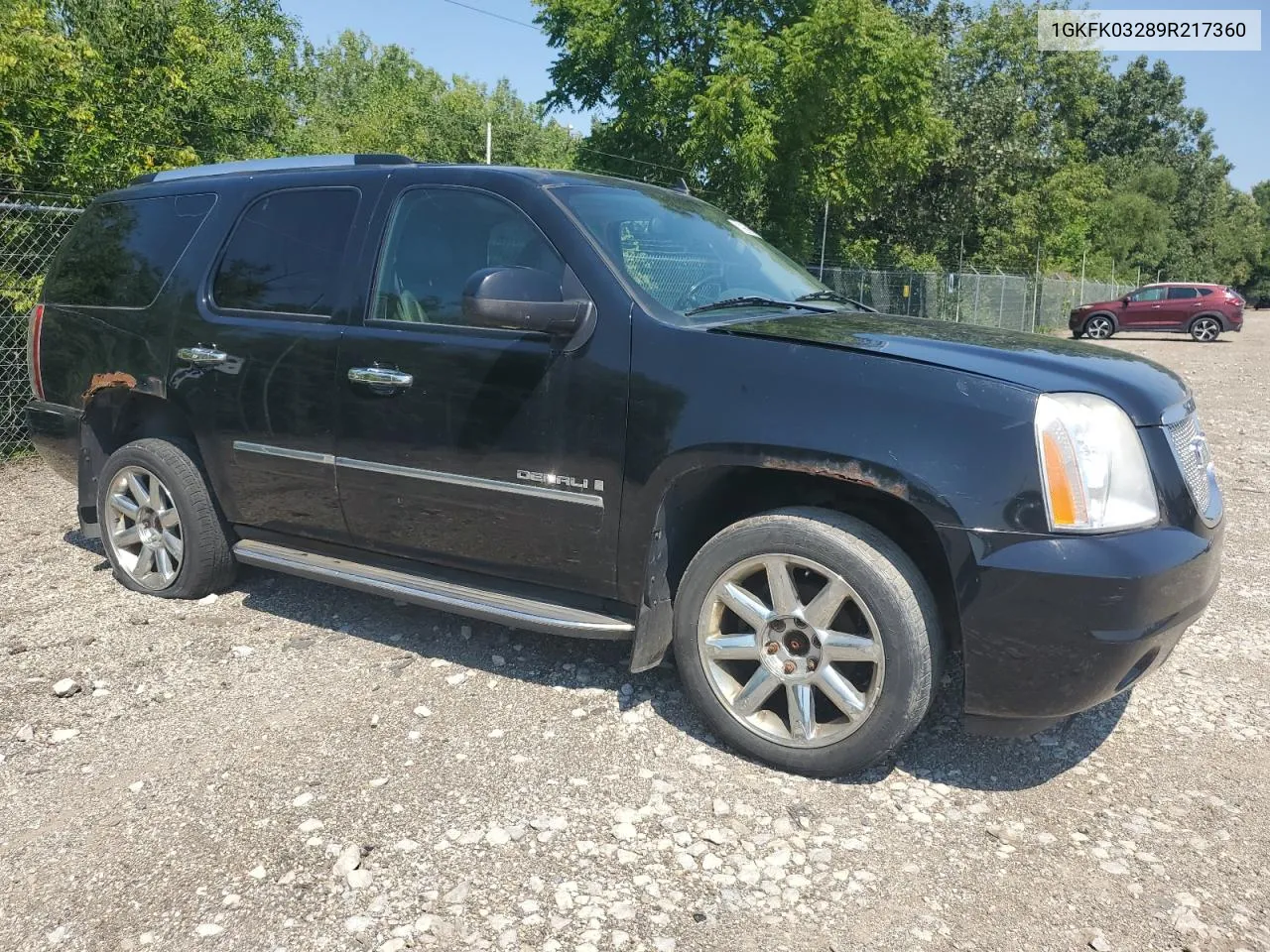 1GKFK03289R217360 2009 GMC Yukon Denali