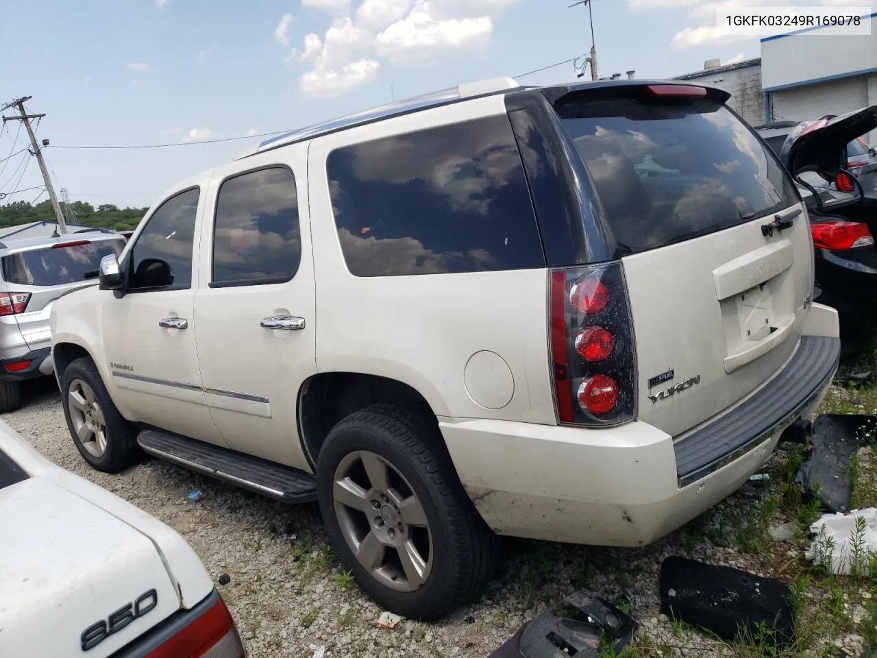 2009 GMC Yukon Denali VIN: 1GKFK03249R169078 Lot: 66604844