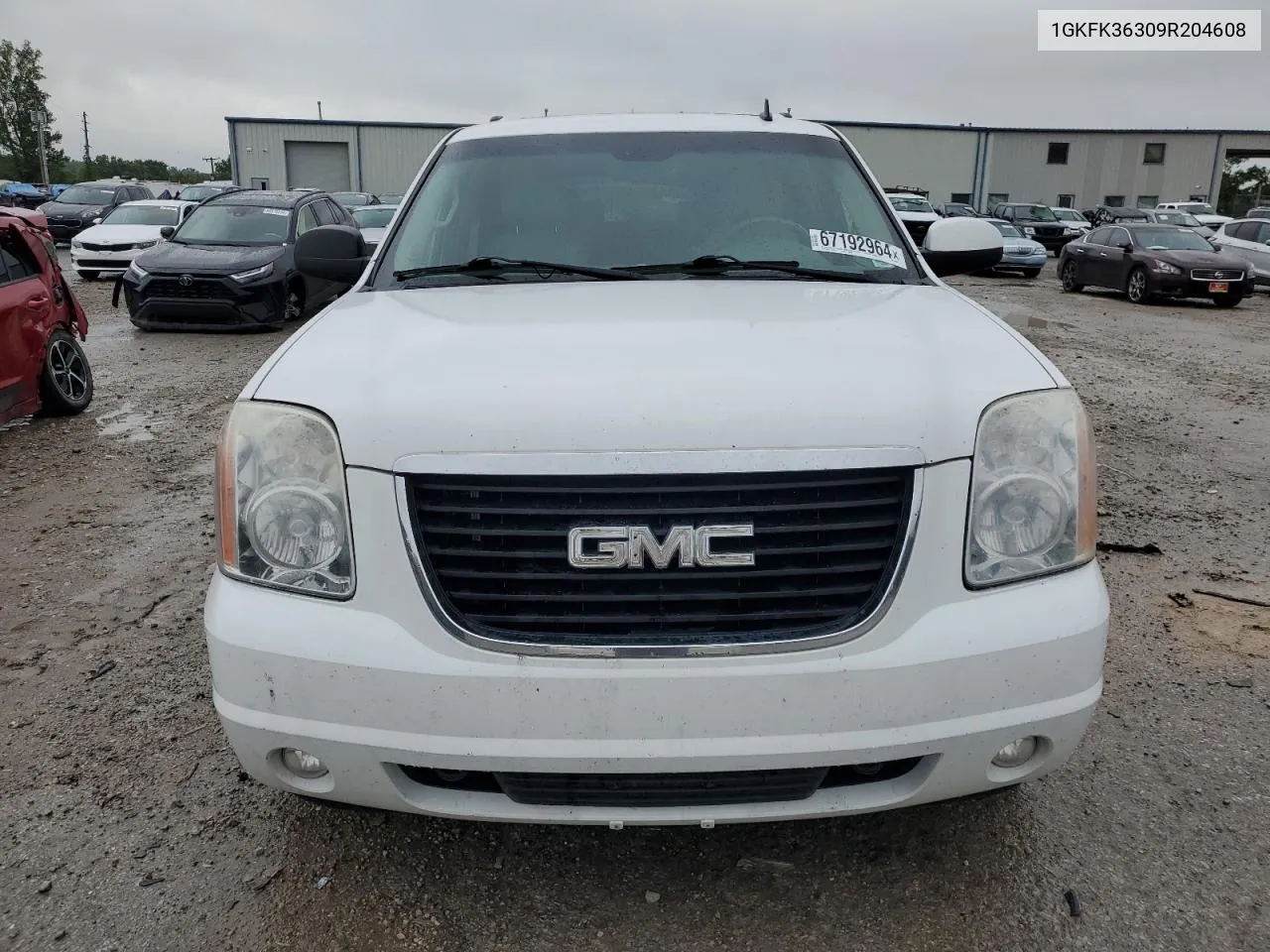 2009 GMC Yukon Xl K1500 Slt VIN: 1GKFK36309R204608 Lot: 67192964