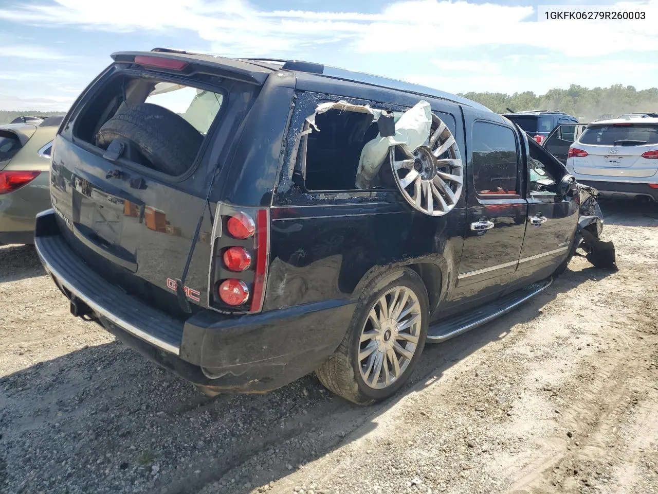 2009 GMC Yukon Xl Denali VIN: 1GKFK06279R260003 Lot: 70101364