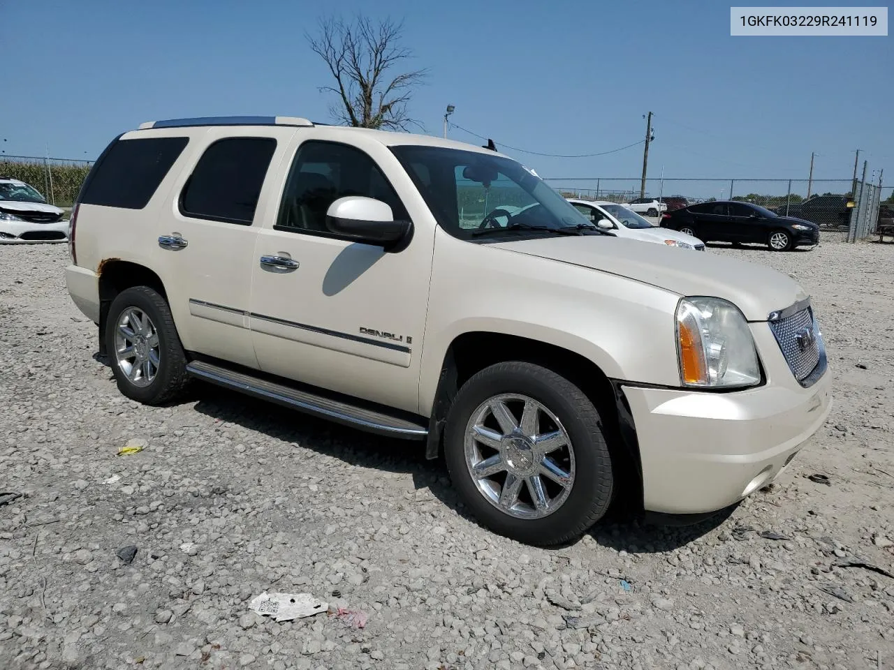 2009 GMC Yukon Denali VIN: 1GKFK03229R241119 Lot: 70960204