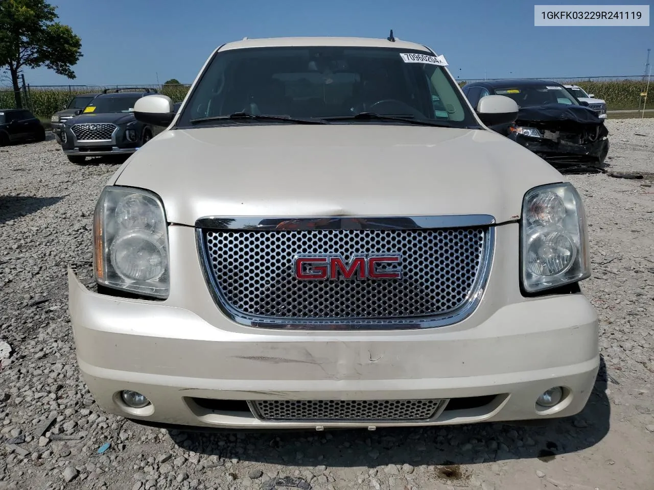 2009 GMC Yukon Denali VIN: 1GKFK03229R241119 Lot: 70960204